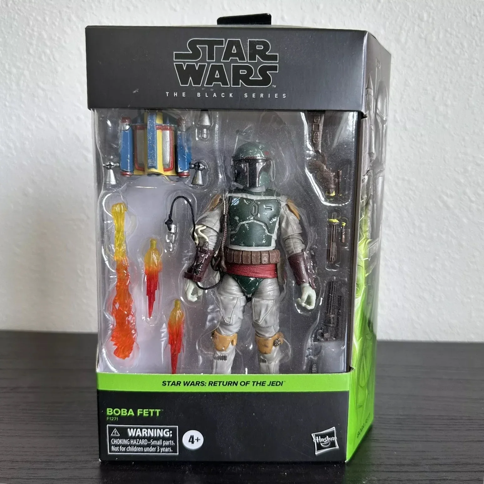 

6-дюймовая коллекционная фигурка «Звездные войны» Черной серии Boba Fett Deluxe Return of The Jedi для детей