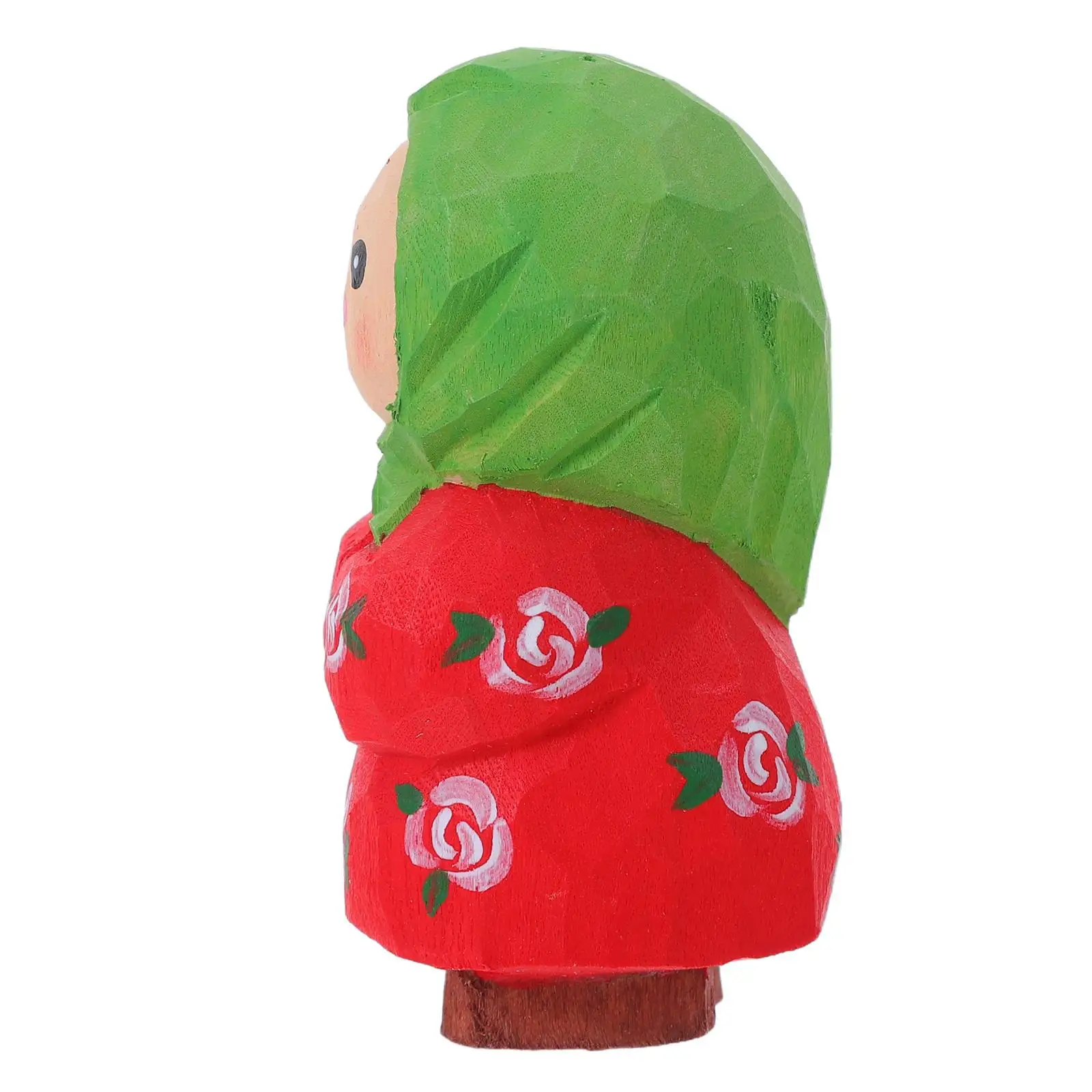 

Wooden Statue Handcrafted Nordic Design Sculpture for Bedroom Study Shelf Decor Indoor Room Ornament Gift Idea