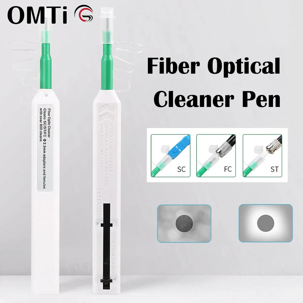 

2.5Mm Pen Type One Click Cleaner Fiber Optic Cleaning Tool One-Click 800 Times