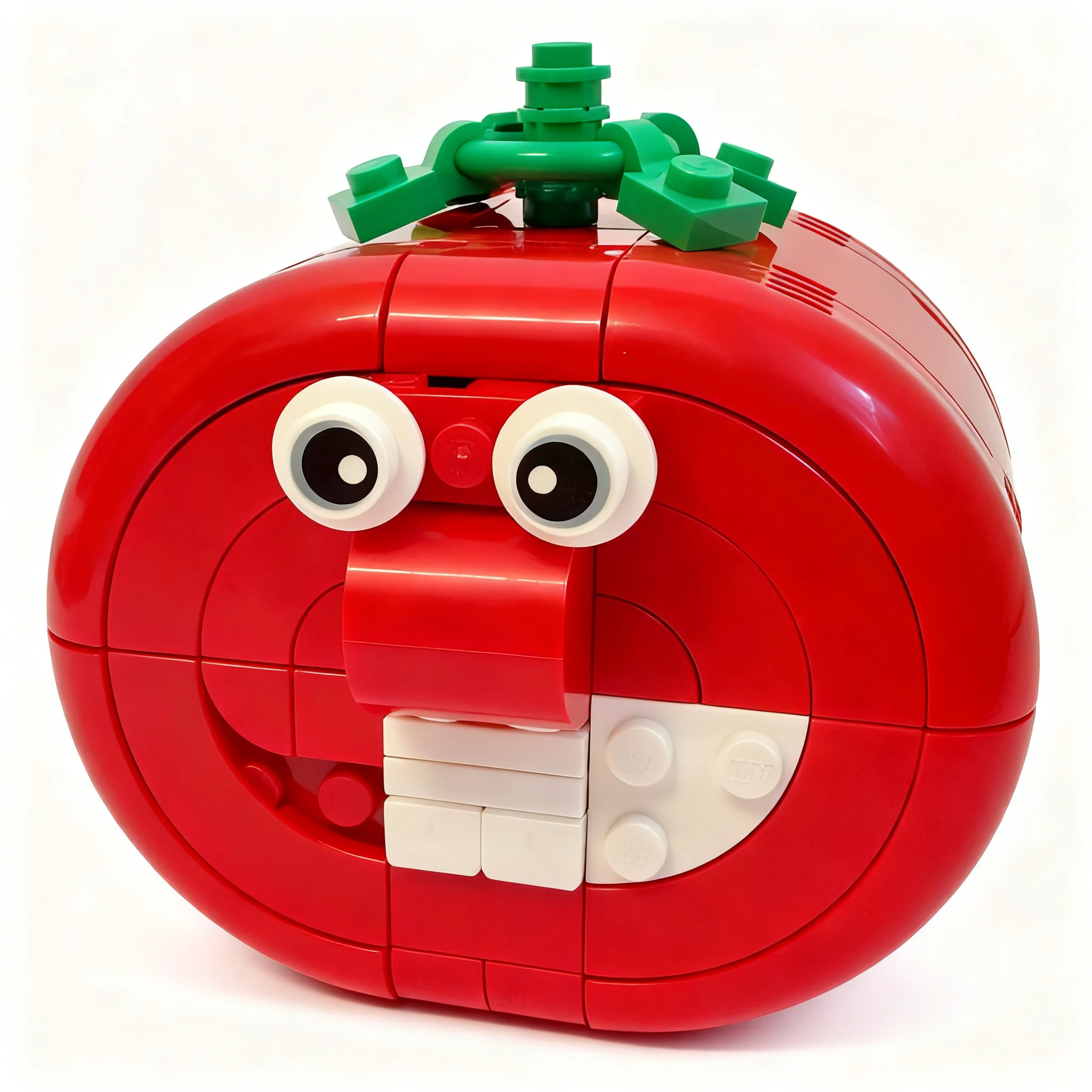 186pcs MOC Bob The Tomato Veggietales Alt Mod Icons Model Building Blocks Architecture DIY Assemble Brick Display Education