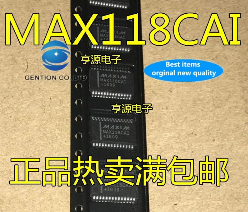 5PCS AD converter MAX118 MAX118CAI MAX118EAI SSOP-28 in stock 100% new and original