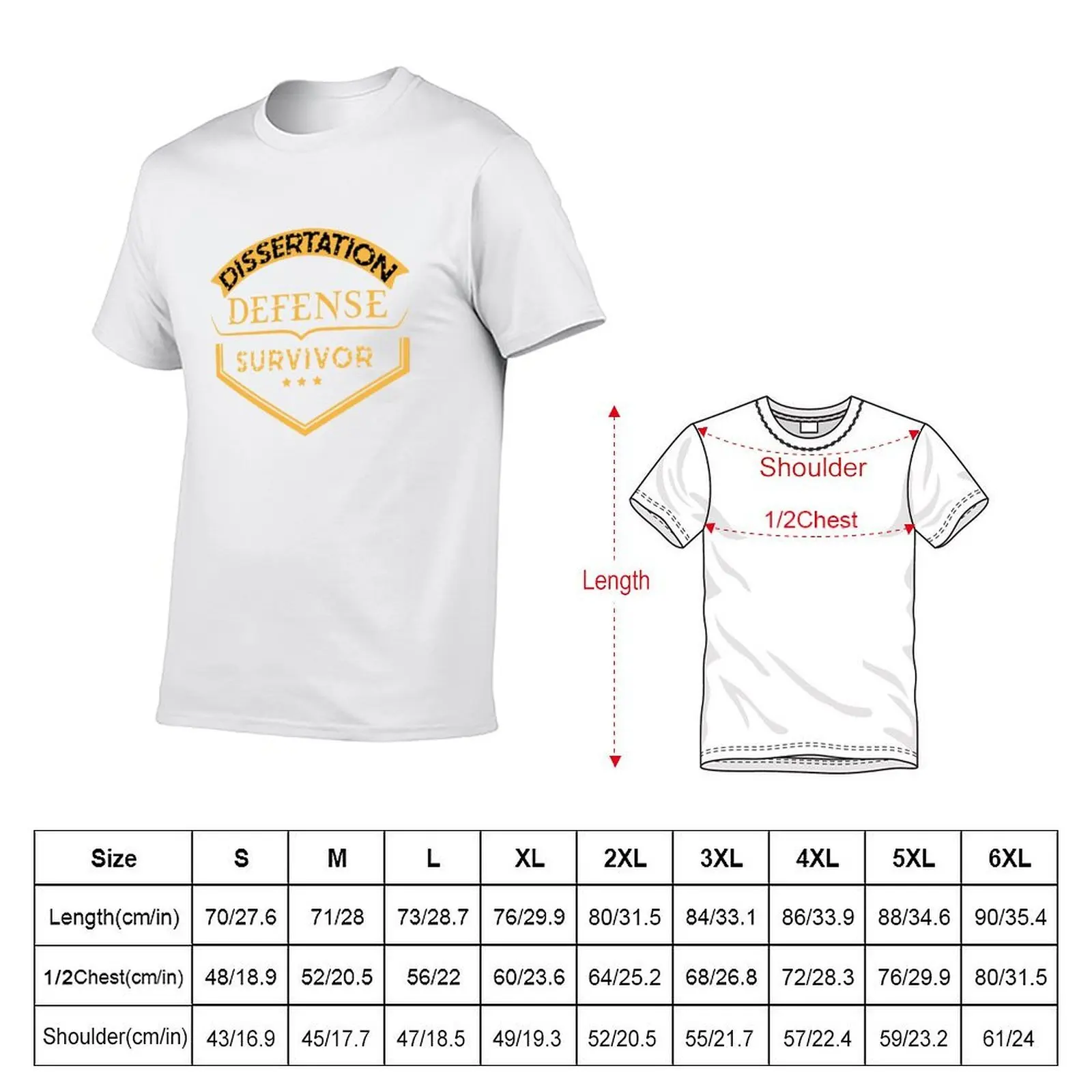 DISSERTATION DEFENSE SURVIVOR , sil-und,staff skit night,parody,eye of the tiger,music video,school of advanced study,un T-Shirt