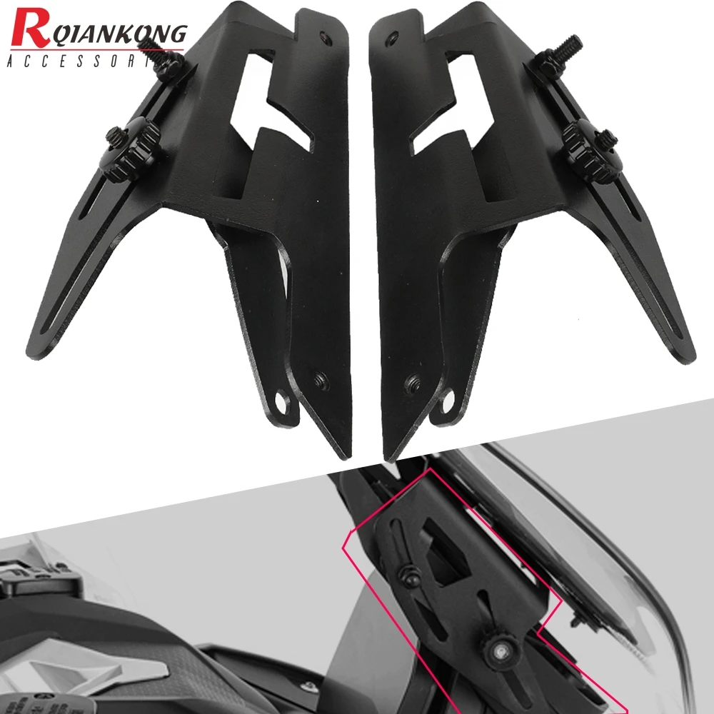 

For BMW C400X C 400X C400 X 2018 2019 2020 2021 Motorcycle Front Windscreen Bracket Adjustable Wind Screen Windshield Stand