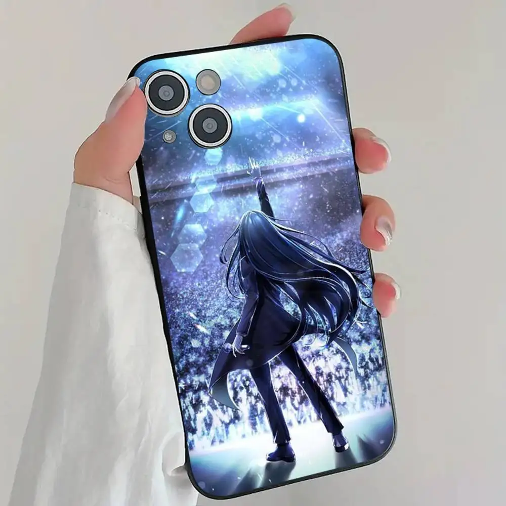 1 قطعة Ado Kyogen X Uta جراب هاتف سيليكون لينة آيفون 17 الهواء 16 15 14 13 12 11 زائد برو ماكس زائد