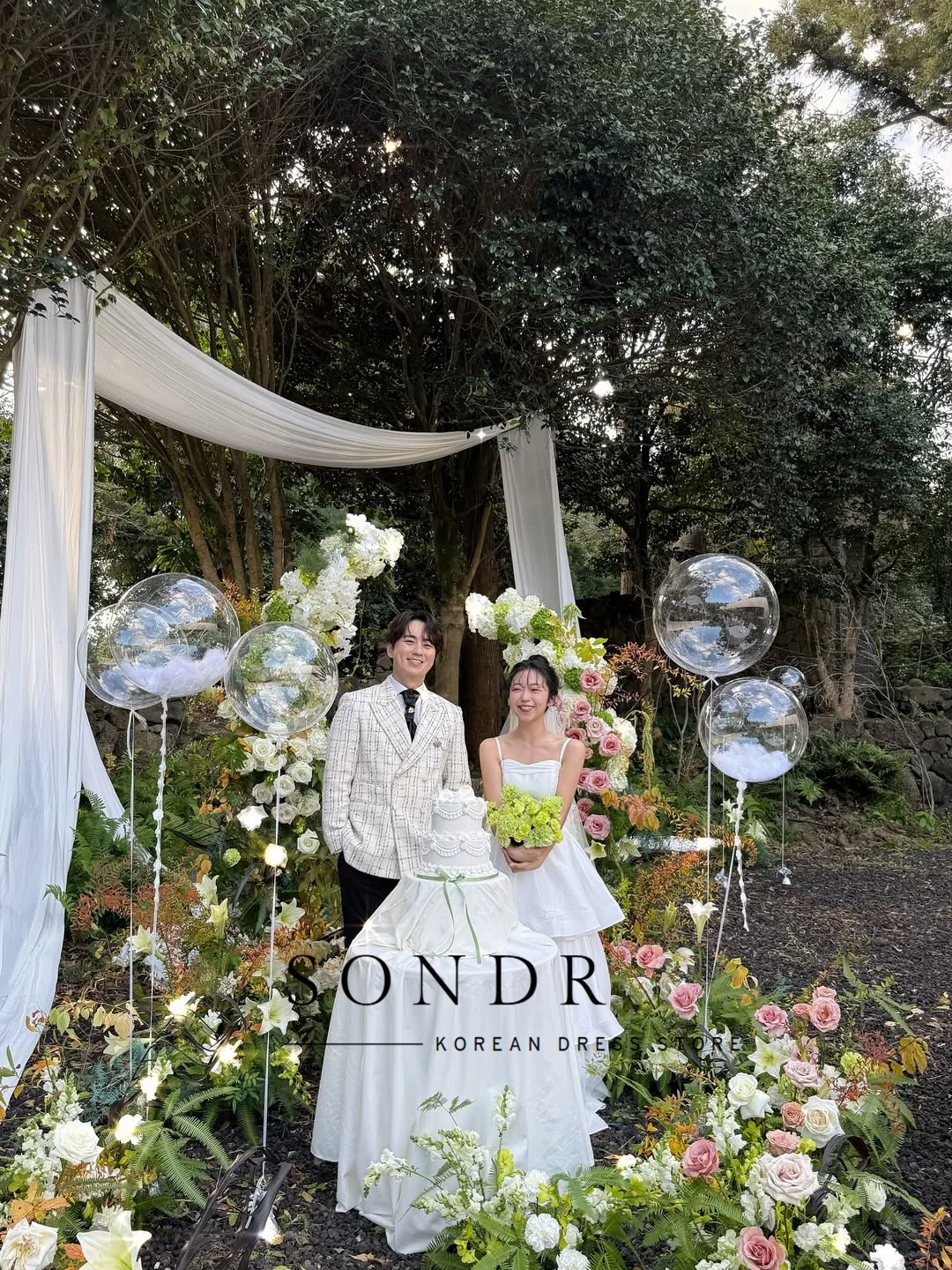 Sondr Спагетти Многоуровневое корейское свадебное платье из тафты Простое элегантное милое свадебное платье трапециевидной формы по индивидуальному заказу