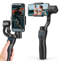 SUNRI-F8 Handheld 3-Axis Gimbal Stabilizer Phone Holder Anti Shake Video Recording Stabilizer For Cellphone Smartphone Durable