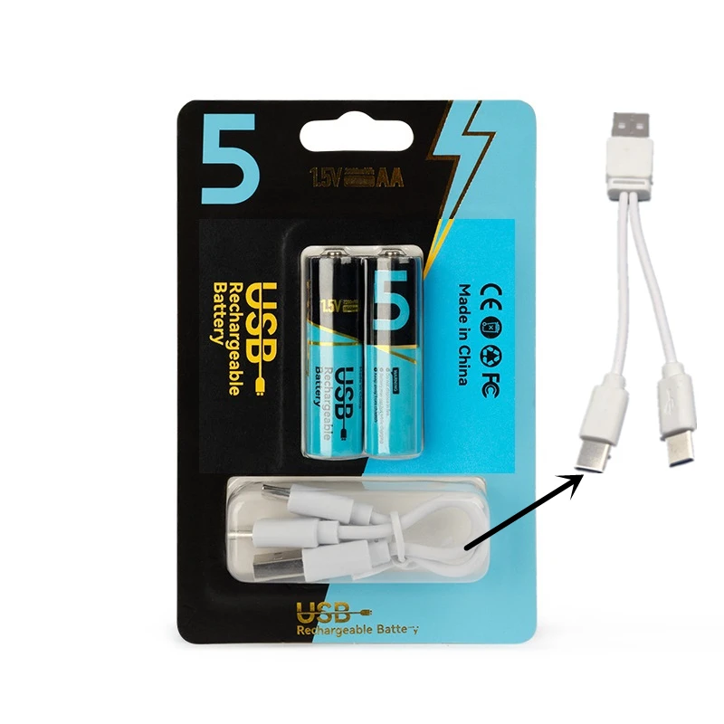 4/8/12/16pcs 1.5V AA 2200mAh Battery Rechargeable Battery AA Battery for Remote Control Mouse Fan Electric Toy With Charger