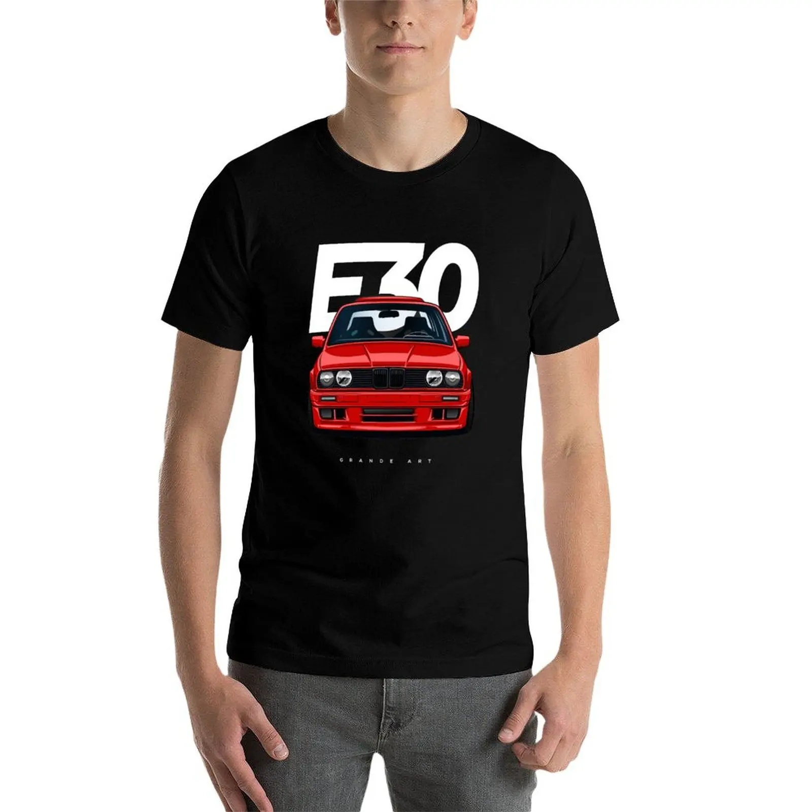 

E30 RED EDITION T-Shirt t shirts for man cotton t shirt man designer t shirts for man graphic funny T-Shirt