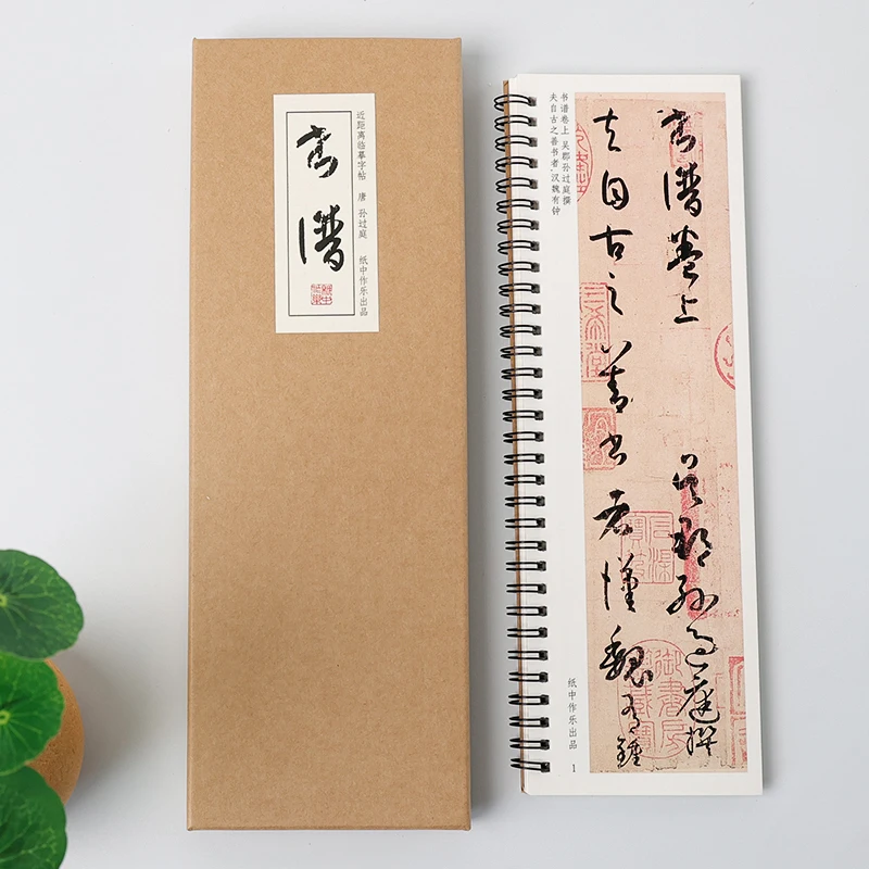 

Sun Guoting Cursive Script Copybook Calligraphy Book Enlarged Brush Pen Calligraphy Cards Shu Pu Original HD Printing Booklets