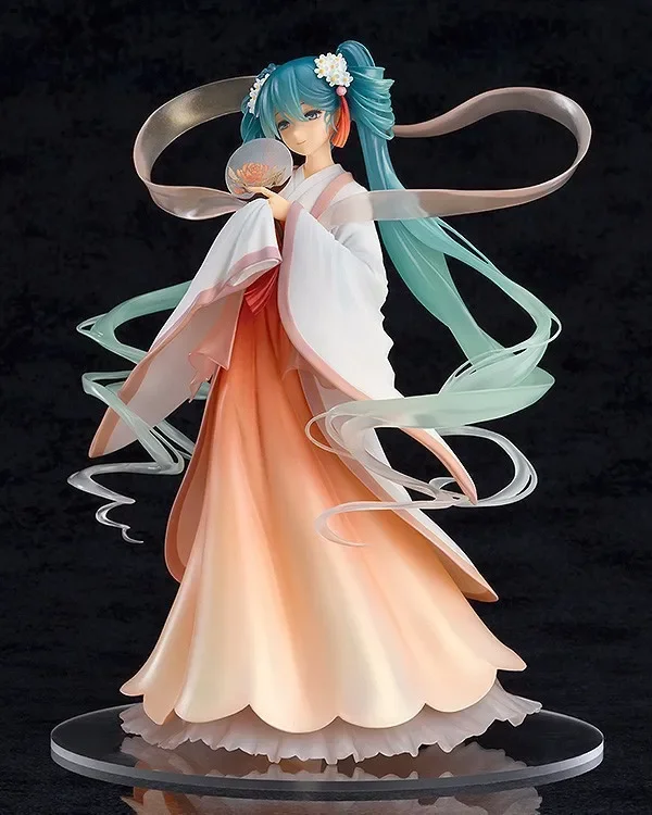 

18cm Hatsune Miku Harvest Moon Ver Figure Kawaii Girl Mid-autumn Festival Action Figurines Collectable Pvc Statue Model Kids Toy