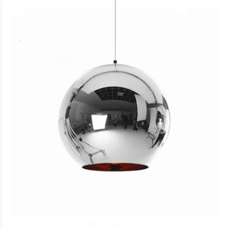 

Gold Ball Shade Pendant Lighting Modern Glass Globe Pendant Lights Round Ceiling Hanging Lamp luminaire Kitchen Light Fixture
