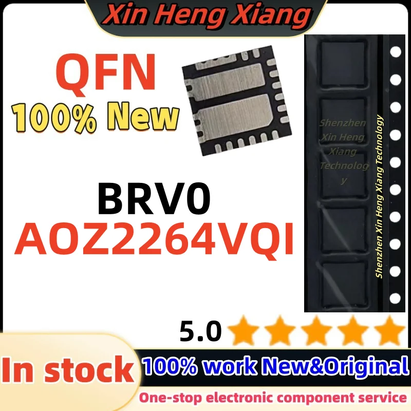 

(2-5pcs) AOZ2264 AOZ2264VQI BRV0 BRVO QFN-23