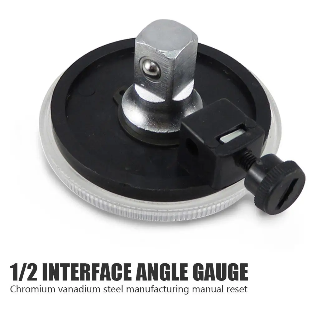 Angle Torque Gauges Wrench Dial High Hardness Garage Calibrated In Degrees Car Torque Service Repairing Equipment Tools