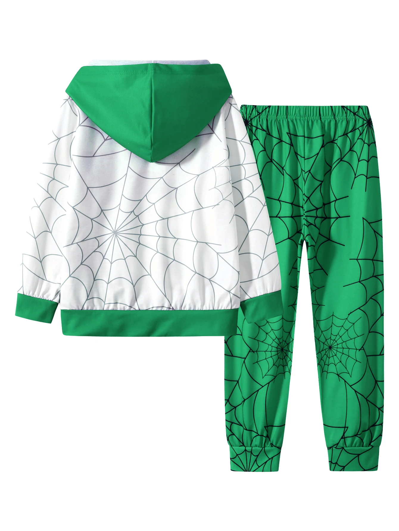 2 قطعة عيد الميلاد الأولاد الزي مقنعين البلوز فستان أطفال مع سروال داخلي كم طويل عادية مريحة ملابس الأطفال العصرية اللعب في الهواء الطلق S #6