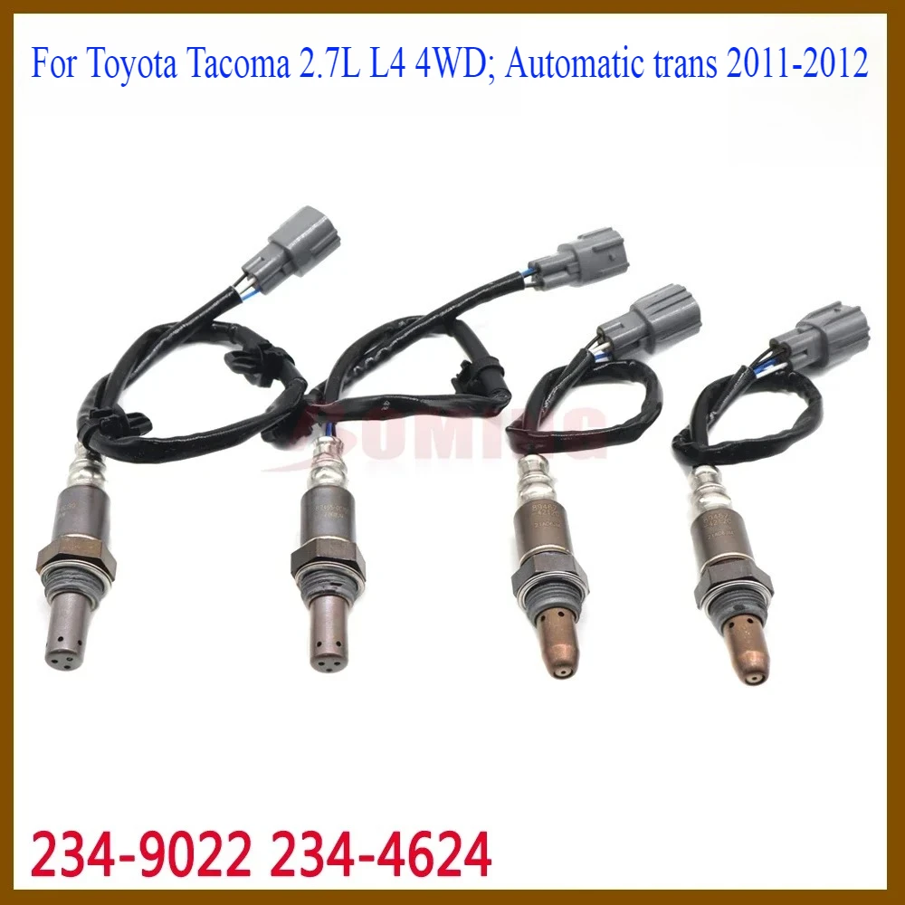 

Upstream Downstream Air Fuel Ratio Oxygen Lambda Sensor 234-9022 234-4624 For Toyota Tacoma 2.7L L4 4WD Automatic Transmission