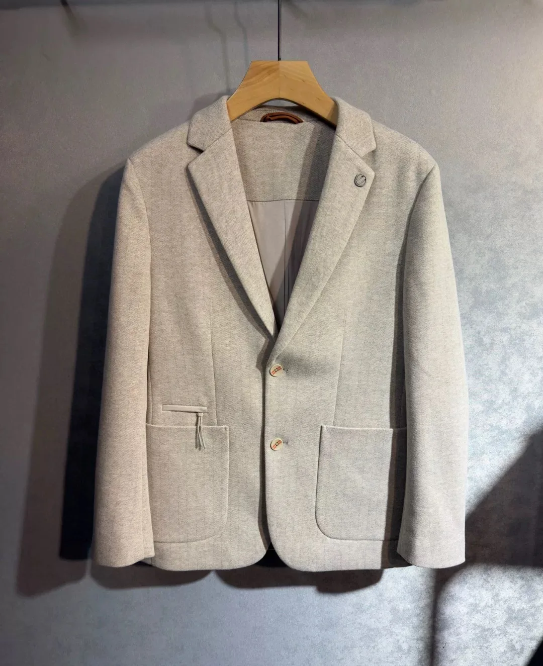 

Итальянский Sle ZZ, осенне-зимний модный костюм из смесовой шерсти Faion Bae, мужской жилет Jaet, пальто-стойка Faion Urban...