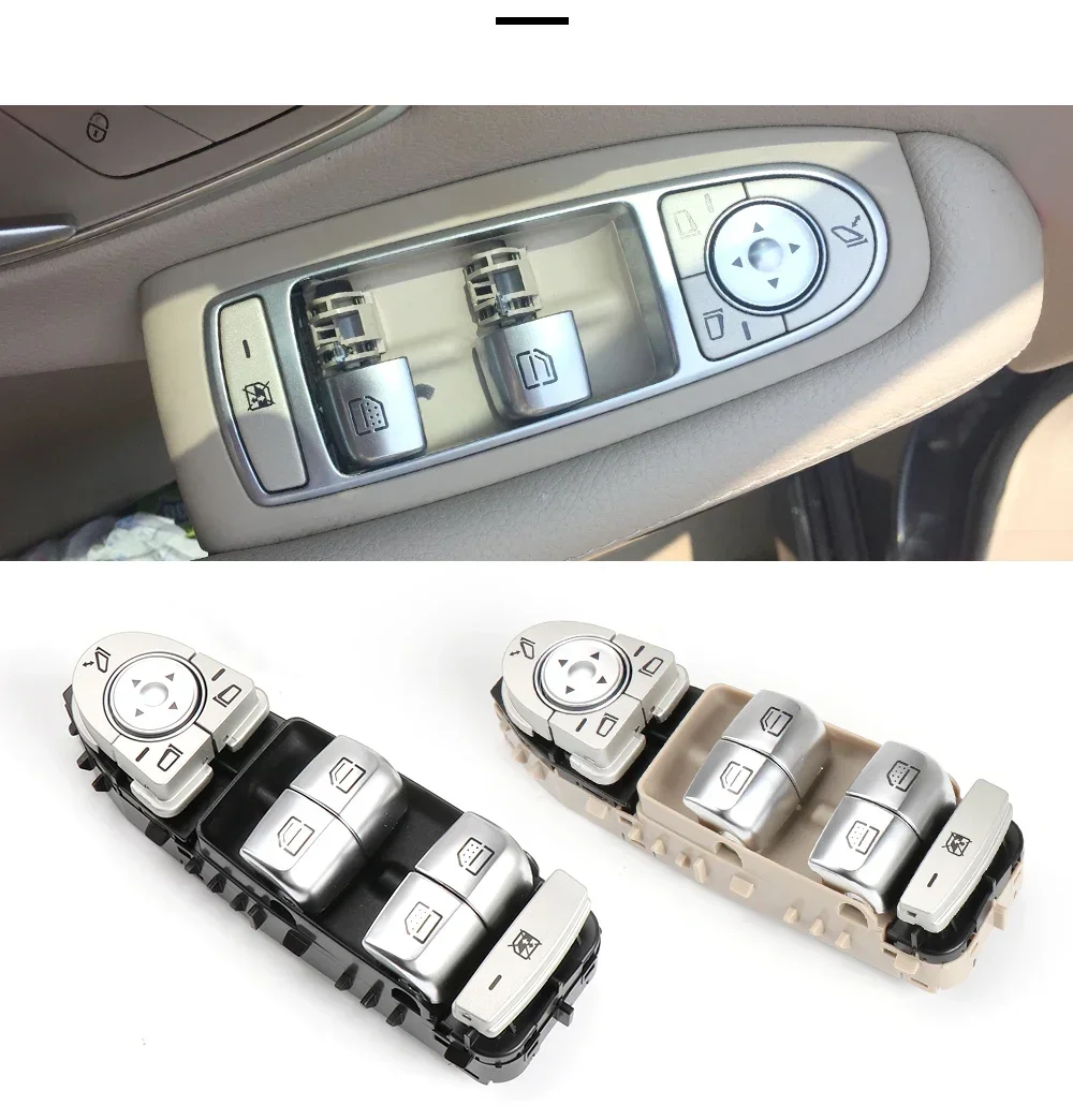 Auto Front Tür Elektrische Power Master Fenster Schalter Repalcement Für Mercedes Benz W222 S Klasse S300 S320 S400 S500 2014-2019 – Detail 5