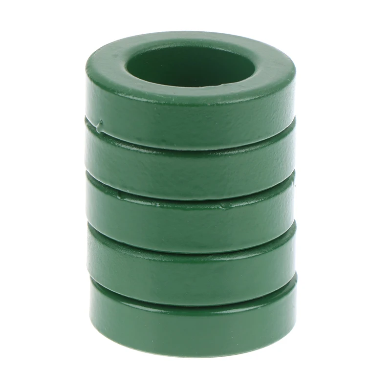 5pcs Filter Mn-zn High Conductivity Green Ferrite Core Ring 31*19*8mm Anti-interference Inductor