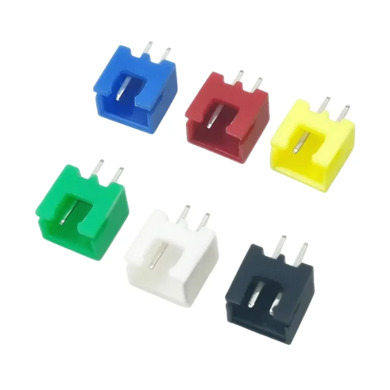 10PCS XH-2A XH2.54 2.54MM 2PIN Rectangular Connector Plug Interface Straight Pin Socket Red Yellow Blue Green White Black