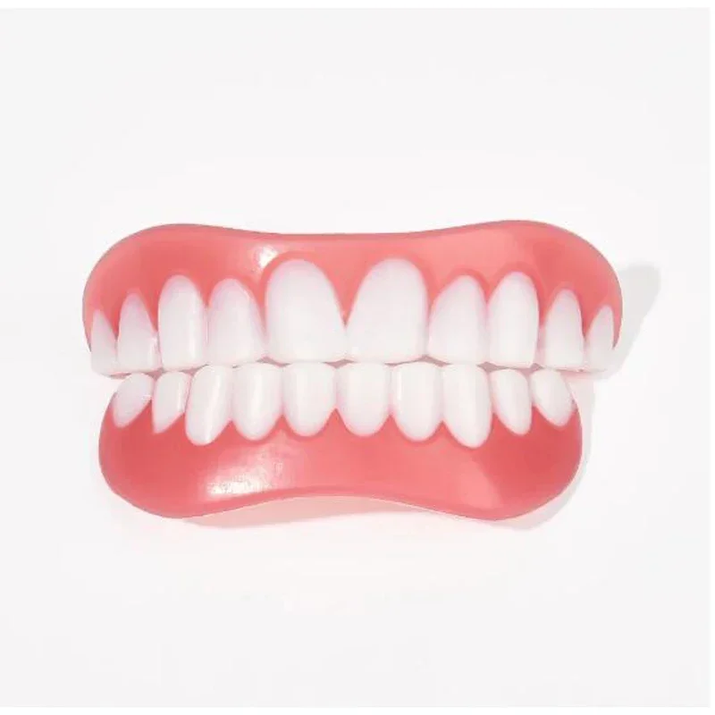 Silicone Cosmetic Denture Upper/lower Care Braces Prosthes Beauty Tool Cover Simulation Dental Silicone