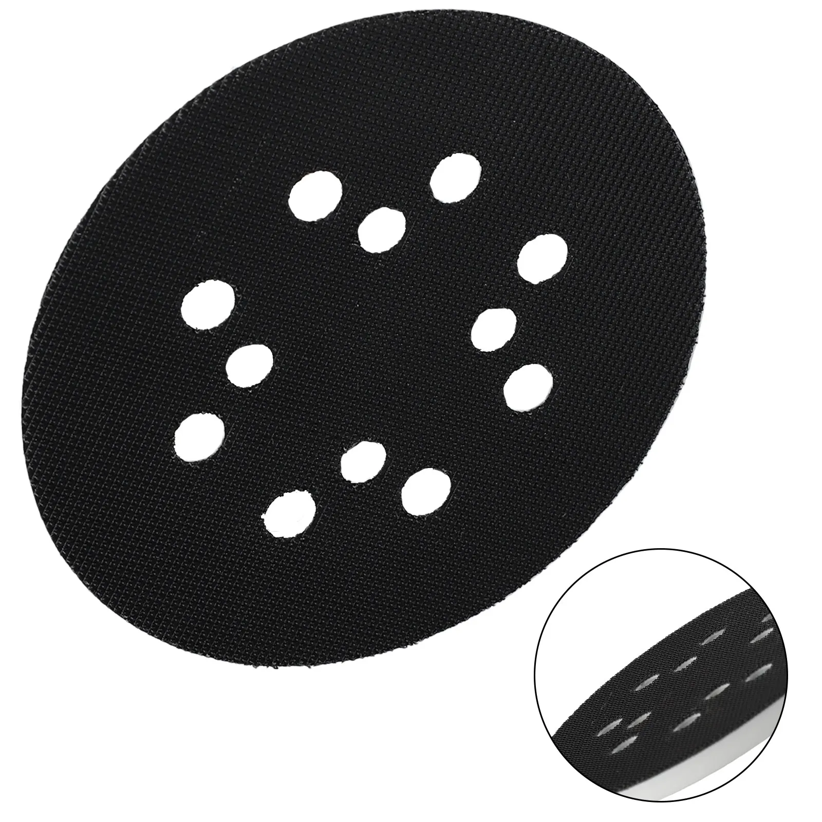 

1pc For Bosch Electric Polishing Disc Backing Pad 5 Inch 125mm 8 Holes Hook And Loop Sanding Disc For PEX 300 AE 400 AE 4000 AE