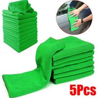 5pcs Car Detailing Car Wash Microfiber Towel Car Cleaning Drying Auto Washing Cloth Micro Fiber Rag Car Cleaning Wash Tools