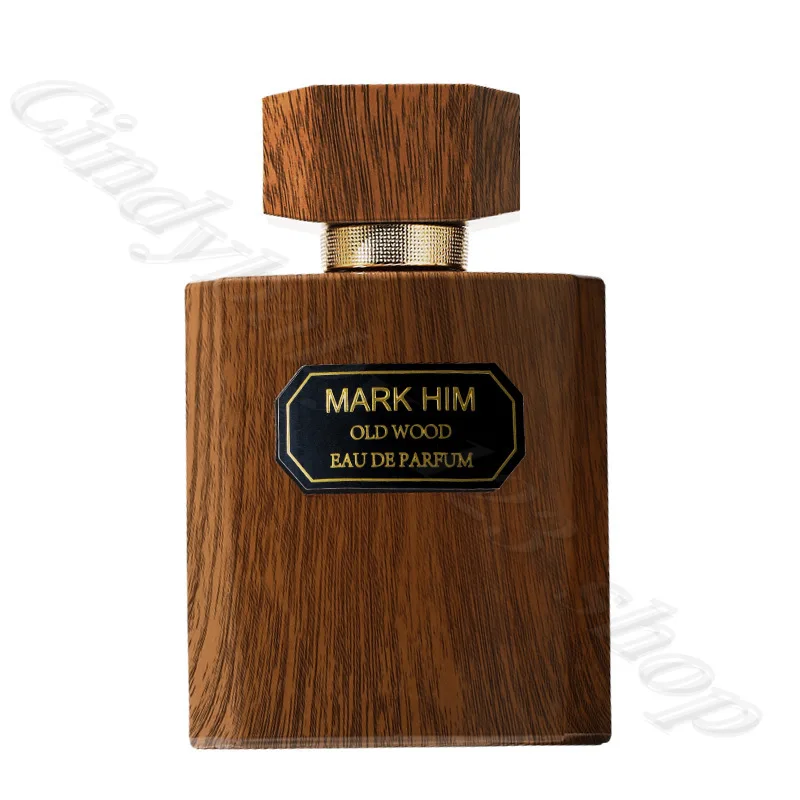 Eau De Toilette duradero de Colonia con fragancia De madera Aquilaria de ébano elegante único para hombre 100ML