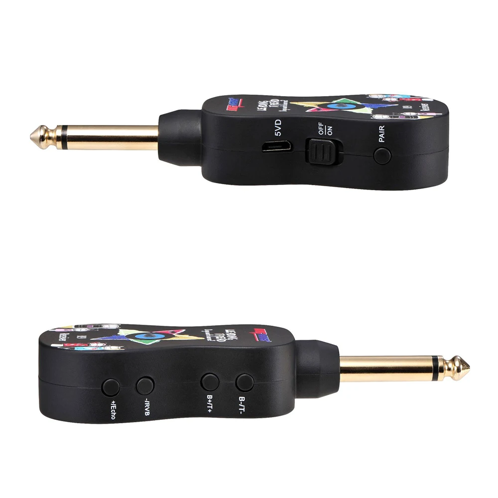 UHF B9 ไร้สายกีตาร์เครื่องส่งสัญญาณระบบชาร์จ Echo Bluetooth สําหรับกีตาร์ไฟฟ้าเบสไวโอลิน