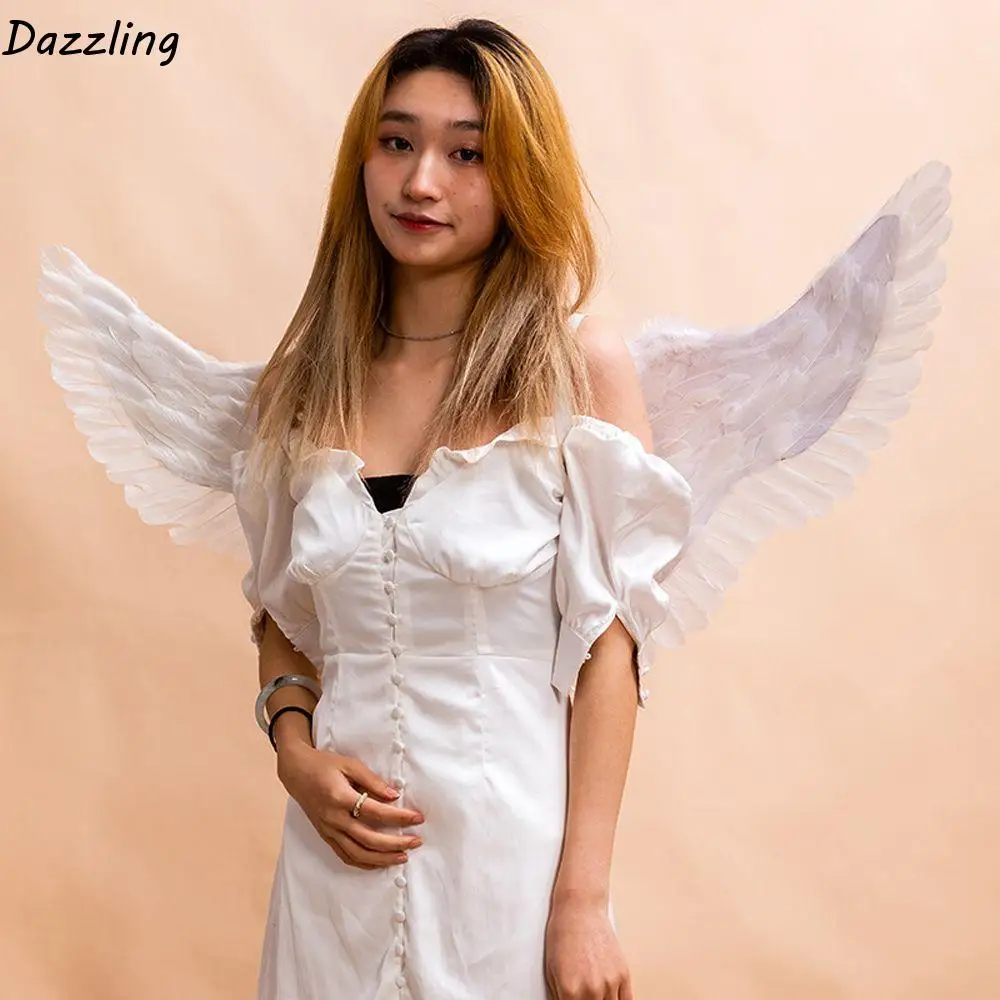 

DIY Home Decoration Magic Wand Dance Show Props Photo Props Angel Feather Wing Devil Feather Wing Women Cosplay Accessories