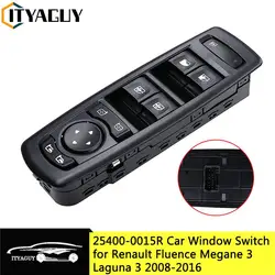 254000015R 25400-0015R Left Driver Electric Power Window Switch For Renault Fluence Megane 3 Laguna 3 2008-2016 Car Accessories