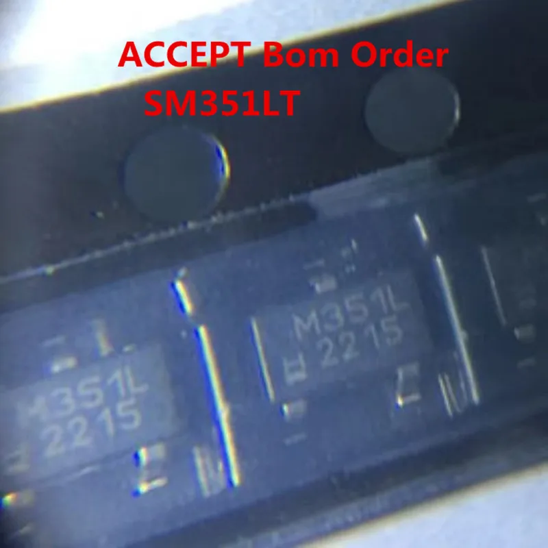 5Pcs 100% New SM351LT M351L SL353LT L353L SL353HT L353H SM353LT K353L SOT-23 original chips ic