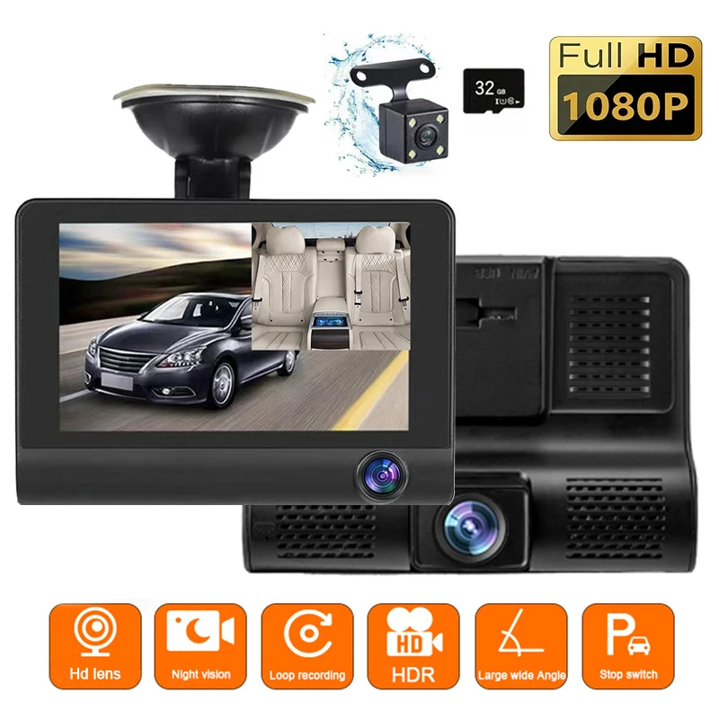 Dash Cam 3 Channel … - image