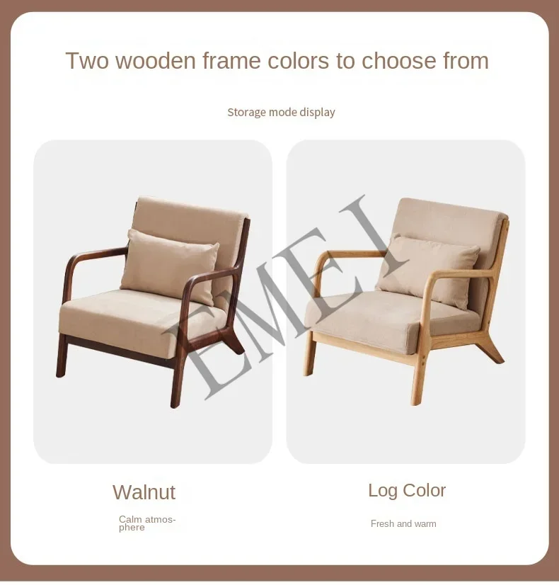 Balcony small apartment with solid wood leisure simple table and chairs three-piece set