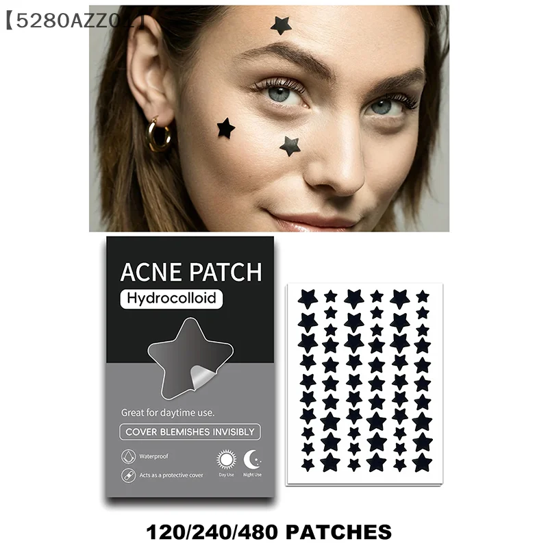 Patch autocollant imperméable pour le traitement de l'acné, outil de suppression des boutons, masque facial, soins de la peau, bouton GNE