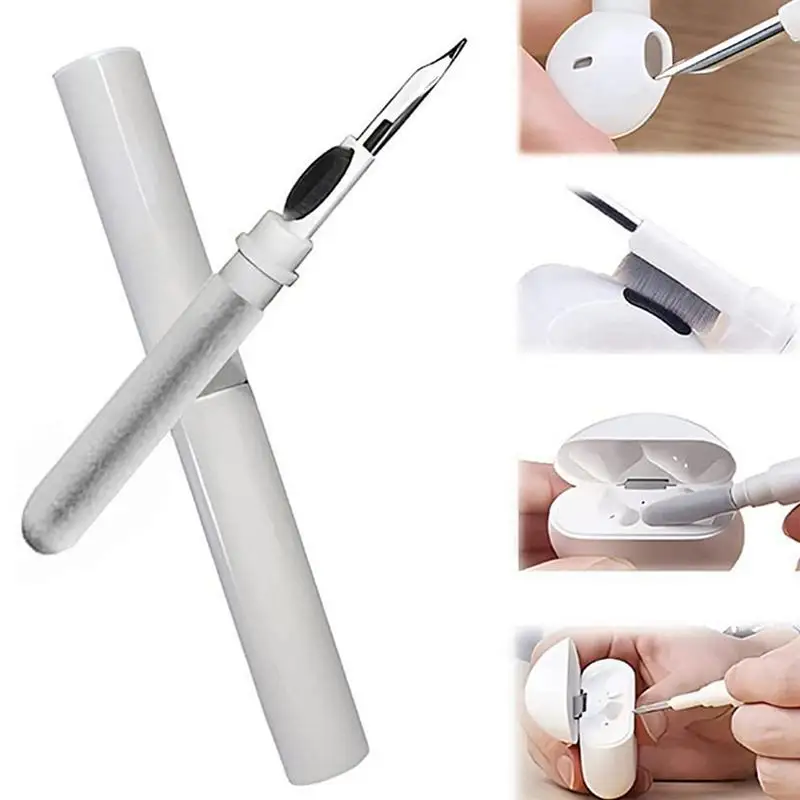 Bluetooth Earphone Cleaning Pen With Multifunctional Brush For Dust Removal And Keyboard Cleaning Portable For Travel Work Desk