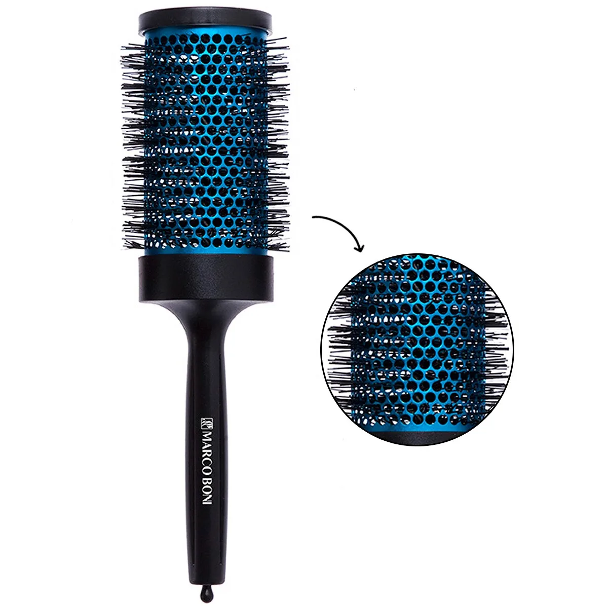 Marco Boni Professional Hair Brush Empty 74mm Premium