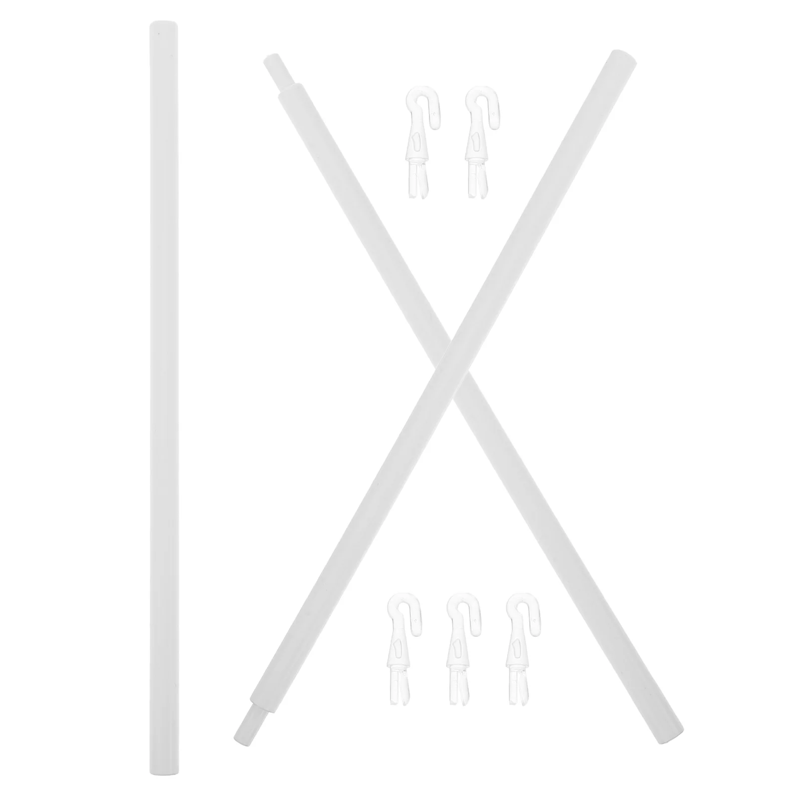 Shutter Rotary Rod Blind Parts Long for Window Stick with Hook Accessories Blinds Rods Windows Curtain Vertical Repair