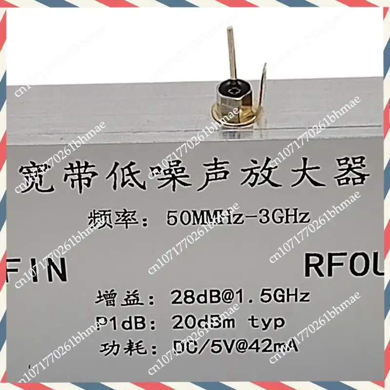 

-A21Z RF Signal Enhancement Broadband Low-Noise Amplifier Noise Coefficient Low Low Power Consumption