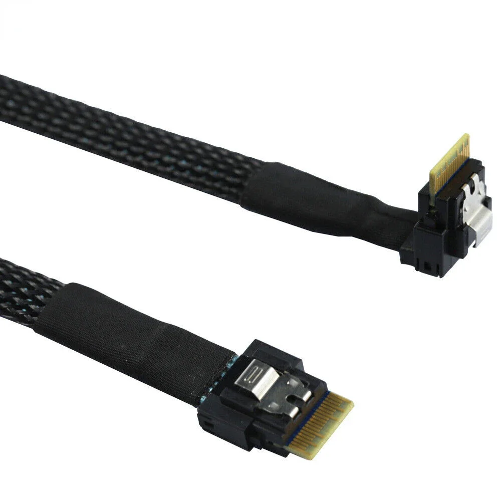 Slimline SAS SFF-8654 4i 38P to 8654 4I Server High Speed Connection Cable