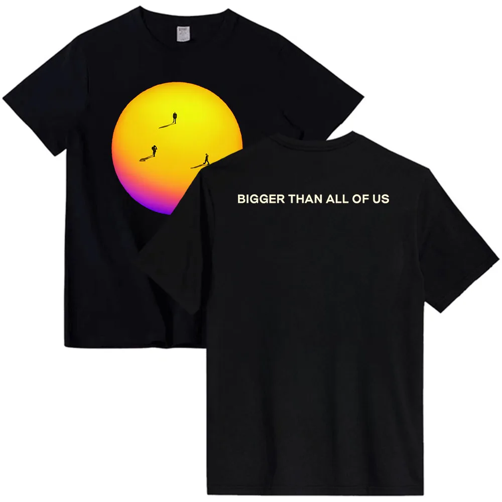 

Футболка Above & Beyond Bigger Than All of Us 2025 НОВЫЙ альбом Футболки с графическим принтом Хлопковая летняя мужская уличная одежда Мужские футболки унисекс