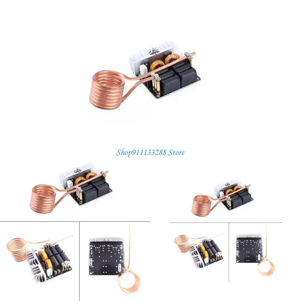G88D 1000W ZVS Driver Board ZVS Induction Heating Coil Module Circuit Switching