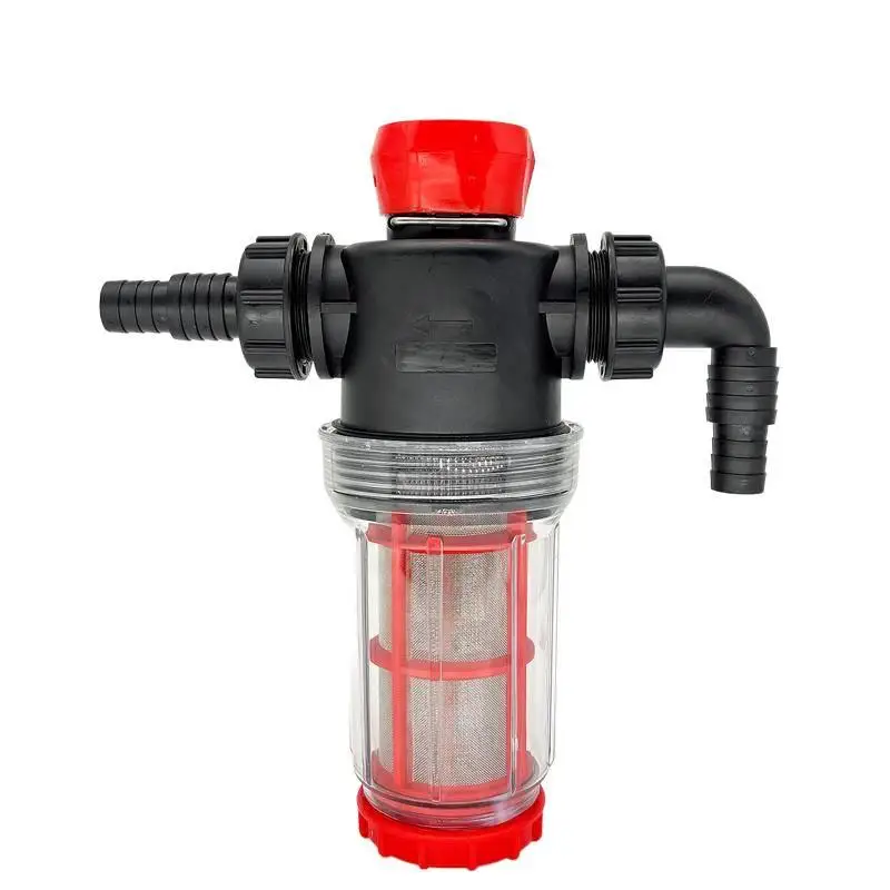 

Double-Layer Stainless Mesh Pesticide Filter with Drain Valve for Agricultural Sprayers