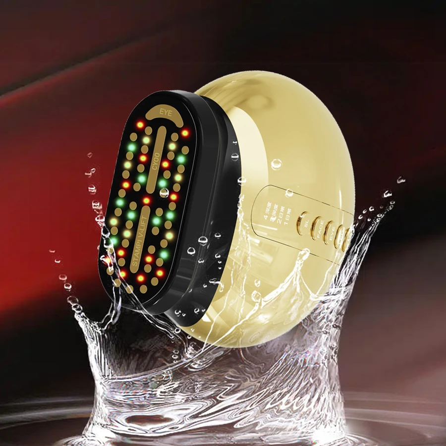 Rimpel Verwijderen Gold Dot Matrix Schoonheid Instrument Gezicht Lifting Apparaat Collageen Gezichtshuid Aanscherping Tool