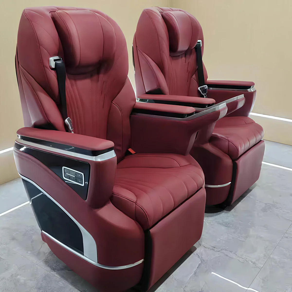 Hot Sale Generation III Elfa Sailing Modified Luxury Automatic Car Aviation Seating Electronic Passenger Captain RV Bus Seats