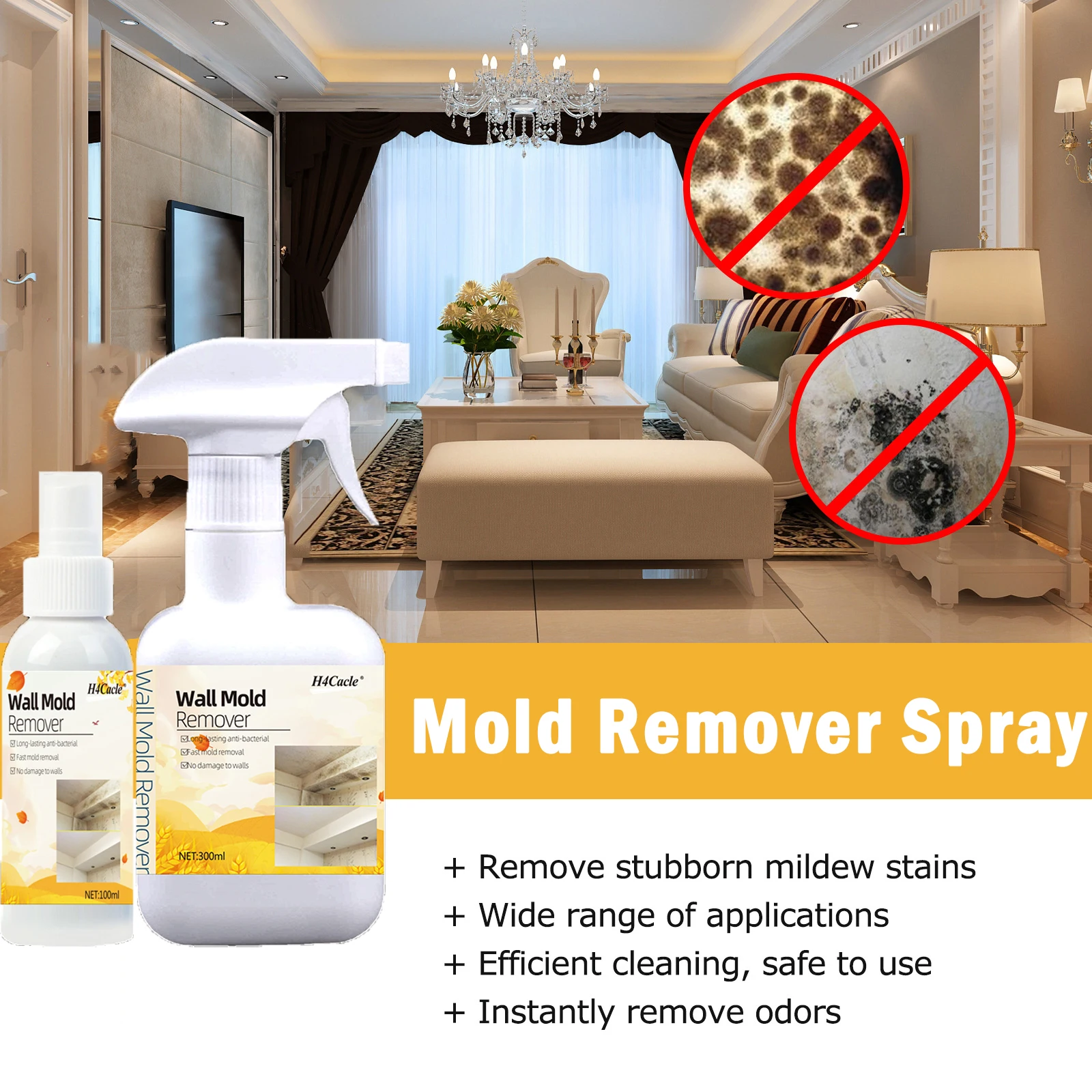 Mildew remover wall wall mold removal mildew remover magic weapon household mold spray to mold spots mold cleaner