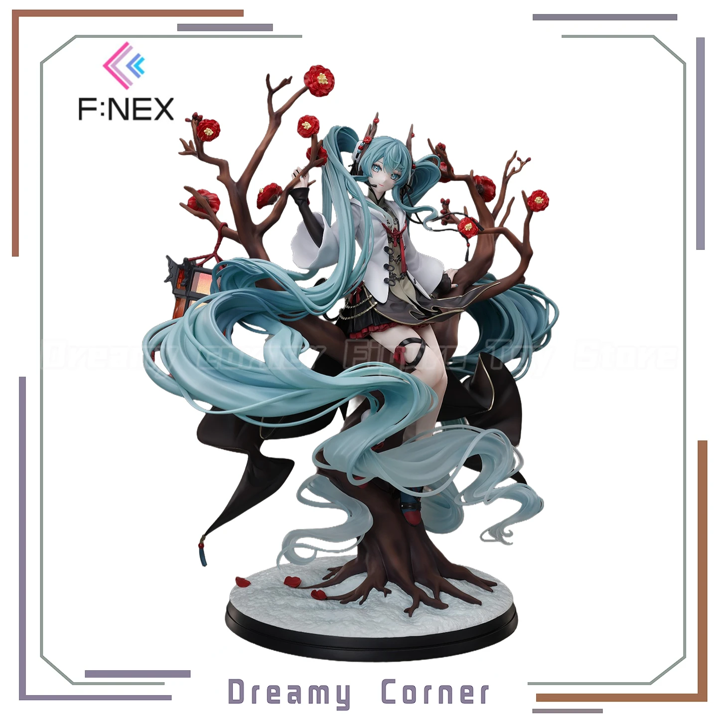 

【В наличии】F:NEX персонажи Piapro Хацунэ Мику 2022, весенний фестиваль, версия масштаба 1/7, фигурка, подарочная модель