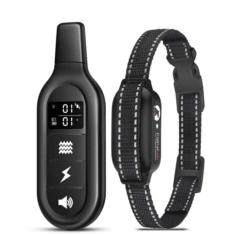 

1000m Digital Dog Shock Collar LCD Display E-collar Remote Dog Training Collar for 2 Dogs