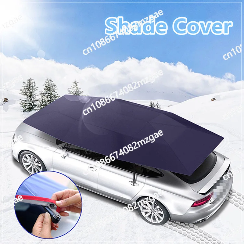 

Автоматический выдвижной складной автомобильный чехол, портативный солнцезащитный козырек и теплоизоляционный навес для защиты от ультрафиолета на открытом воздухе