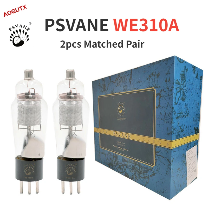 PSVANE WE310A Vacuum Tube 1:1 Copy WE 310A for HIFI Audio Valve Electronic Tube Amplifier Diy Factory Matched Quad Aogutx