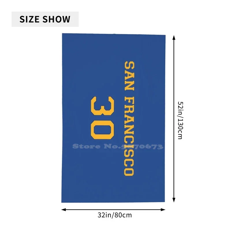 San Francisco 30 Quick Dry Beach Towel Microfiber Bath Towels Golden State Basketball Warriors The Bay San Francisco Steph